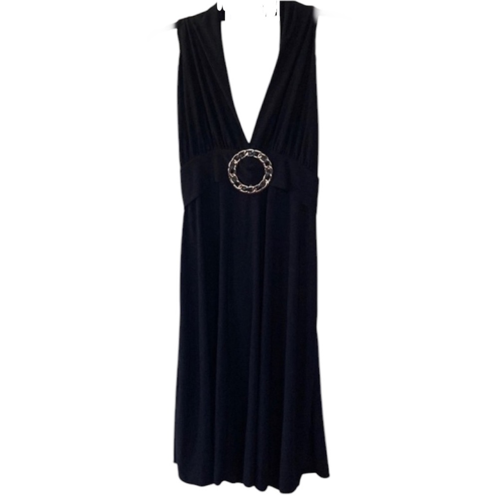 CoCo Nut💫 Women’s Sexy♥️Black Backless Halter Style Stretchy Dress